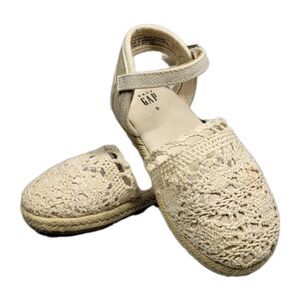 Toddler/Kids Crochet Espadrille SIZE 9